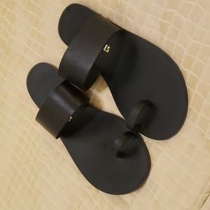 T-Kees "Dem" Vegan Leather Sandals- Worn Once Size 8B